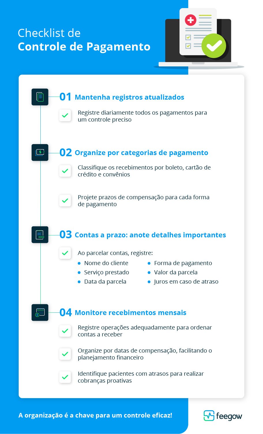 Como fazer um bom controle de pagamento de pacientes 