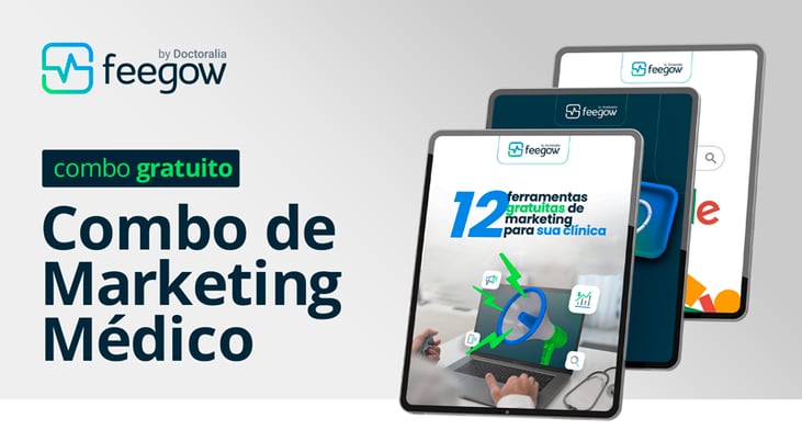 combo de marketing medico - feegow clinic